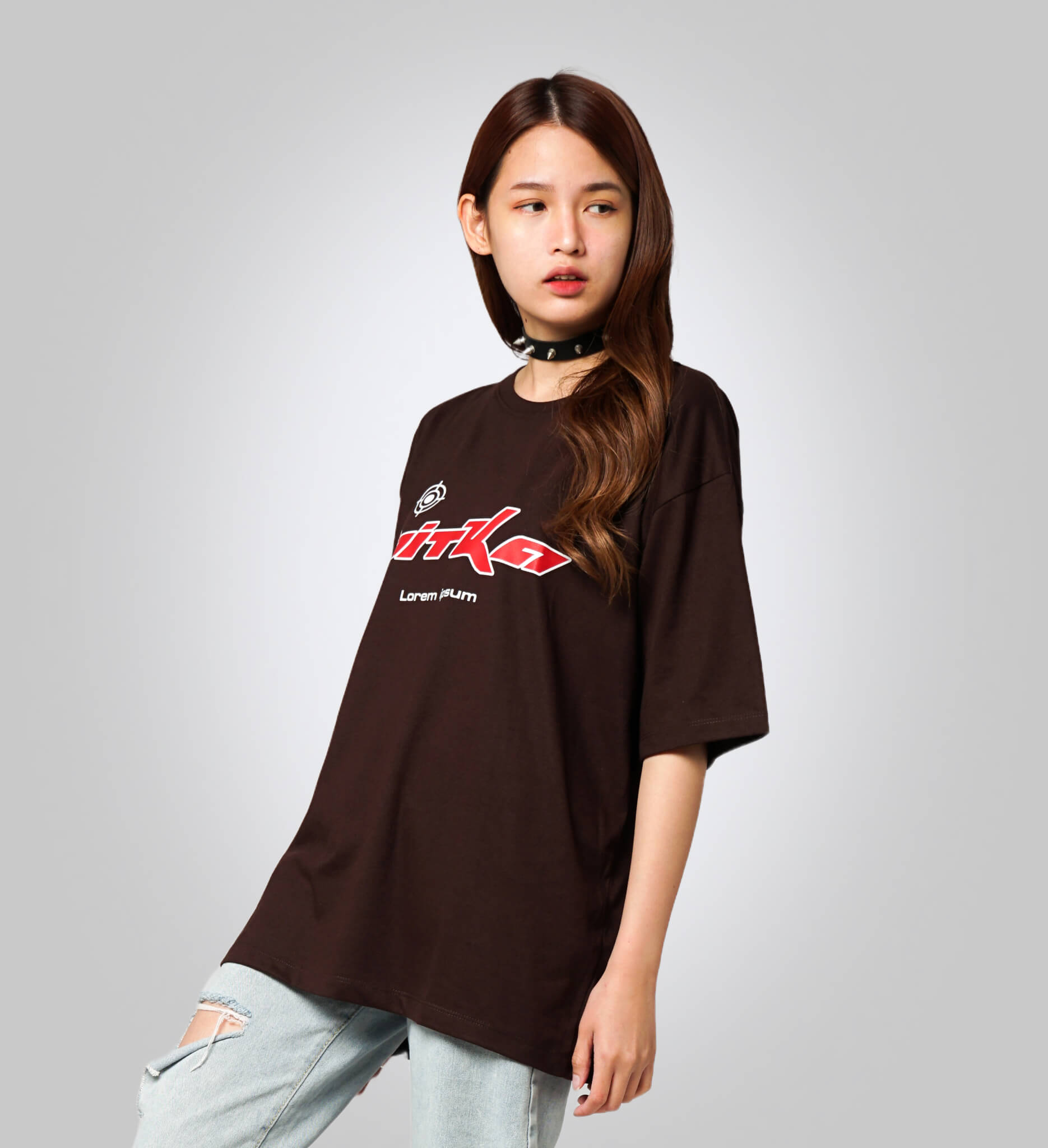 Girls Long Printed T-shirt