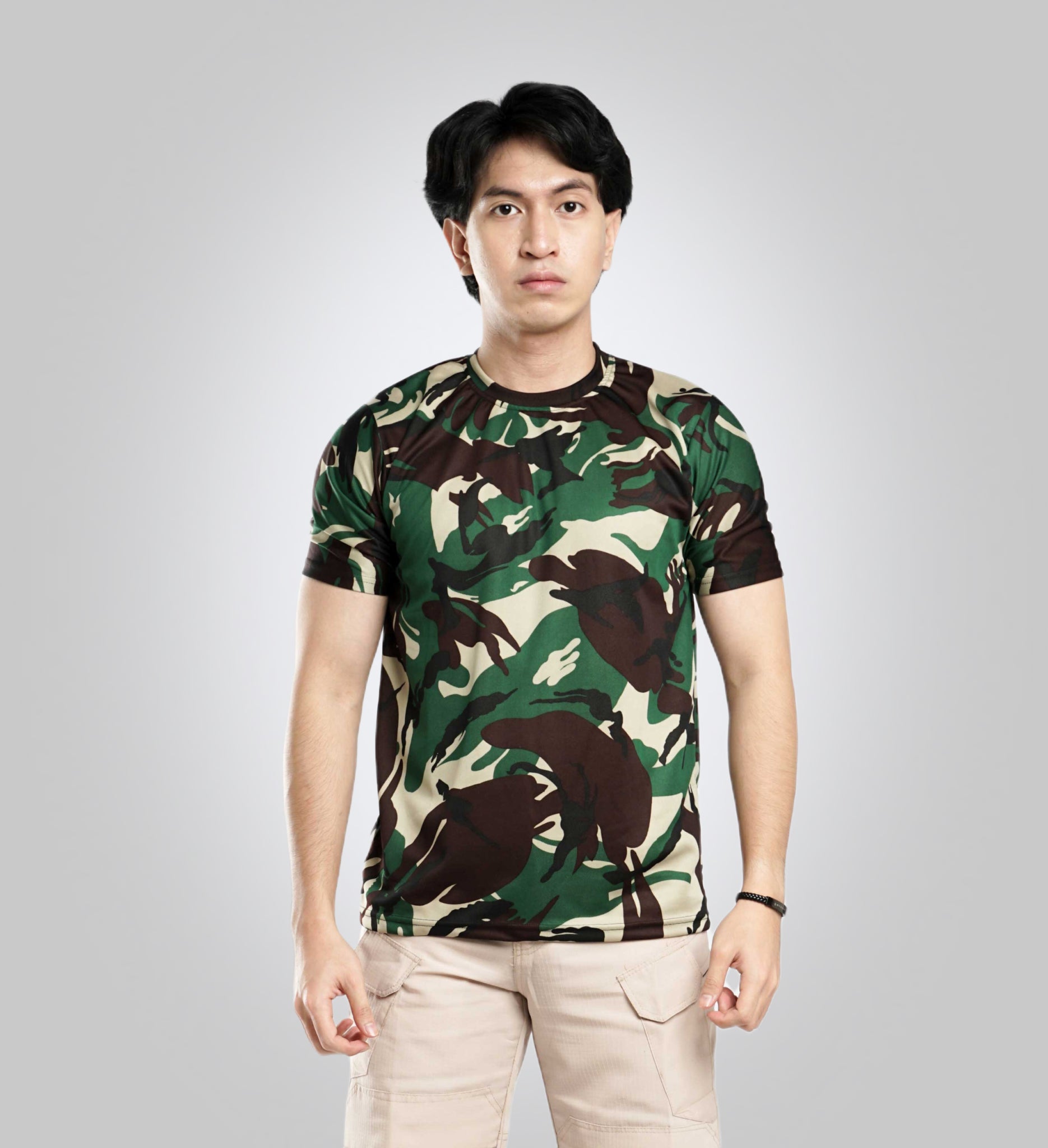 Basic Army Pattern T-shirt