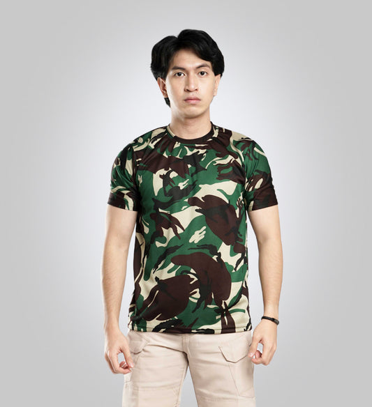 Basic Army Pattern T-shirt