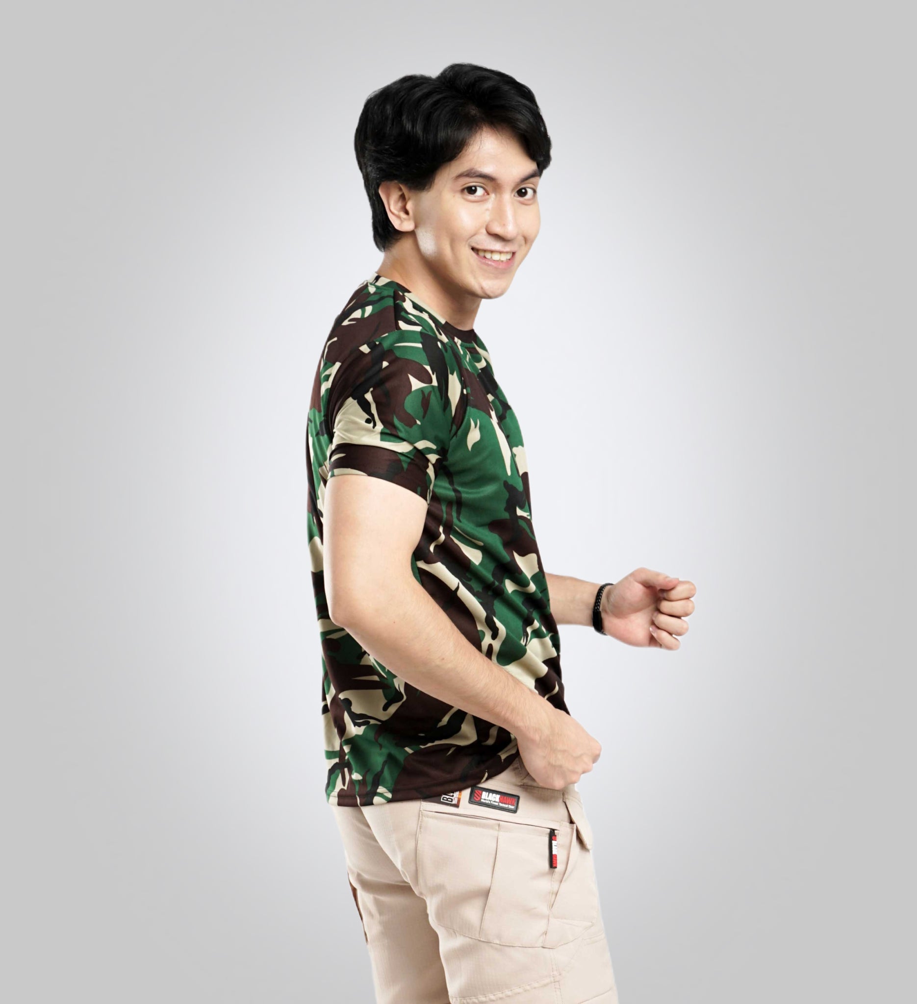 Basic Army Pattern T-shirt