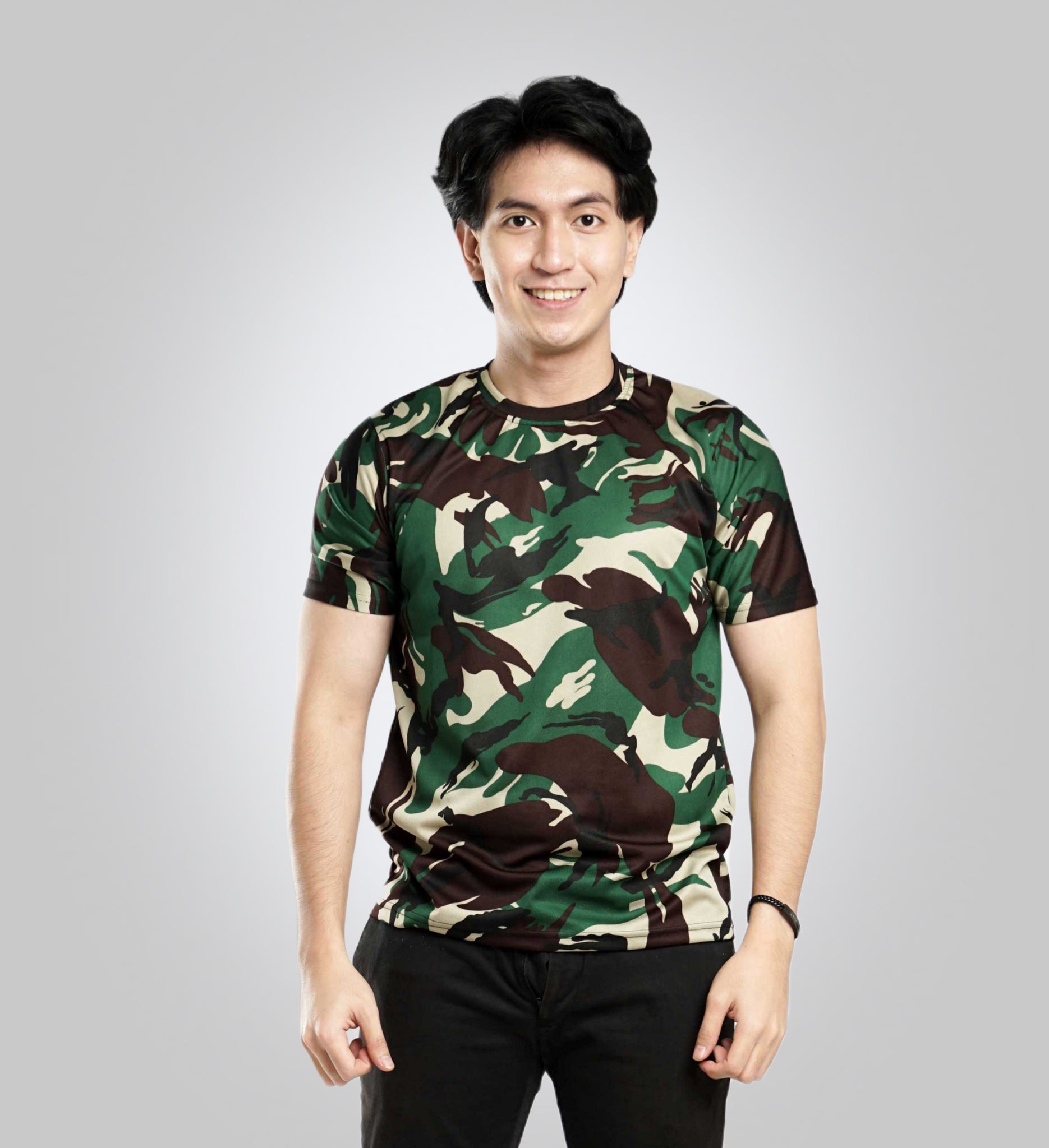 Basic Army Pattern T-shirt
