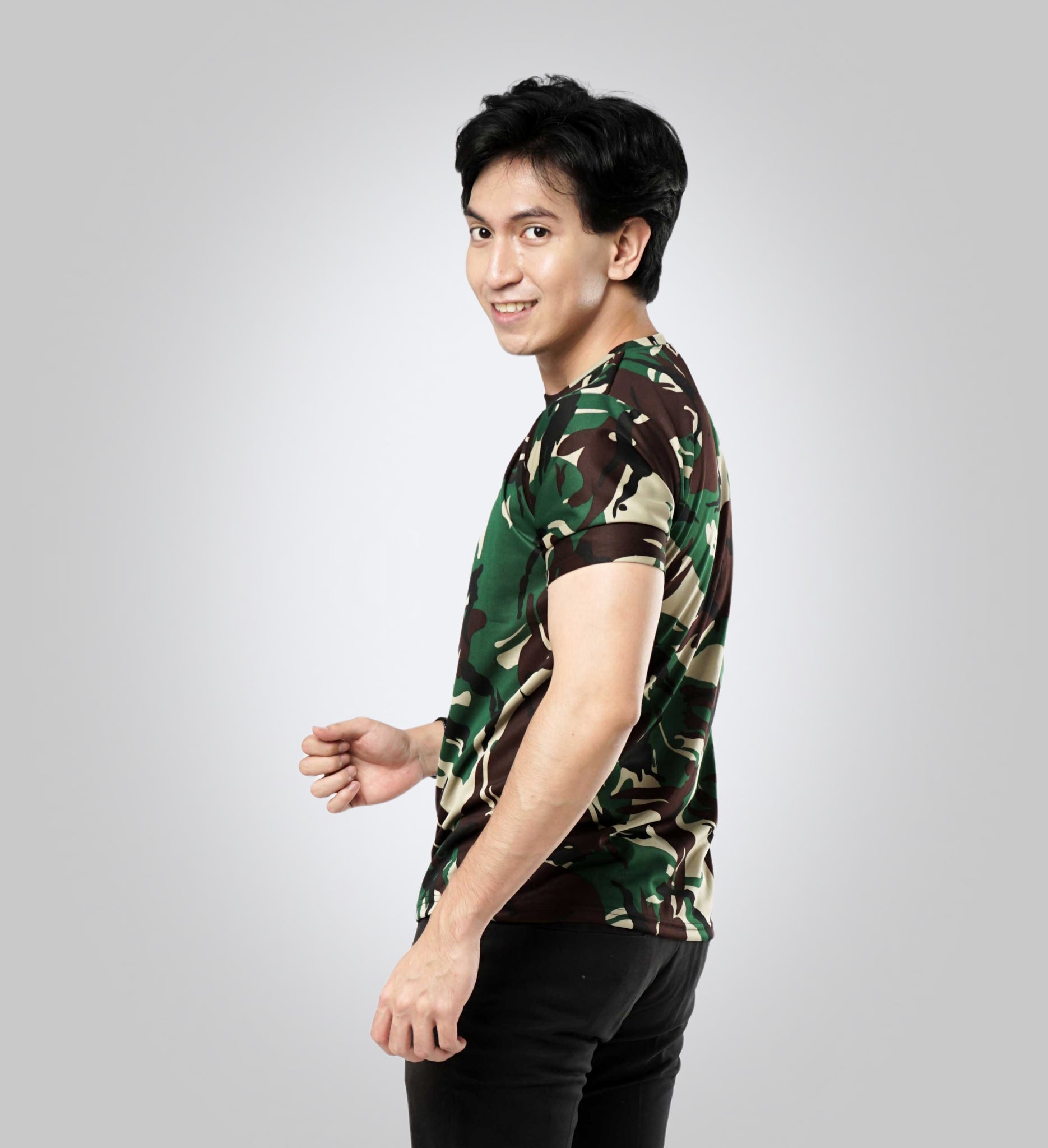 Basic Army Pattern T-shirt