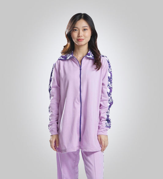 Women's Strapped Zipper Night Suit