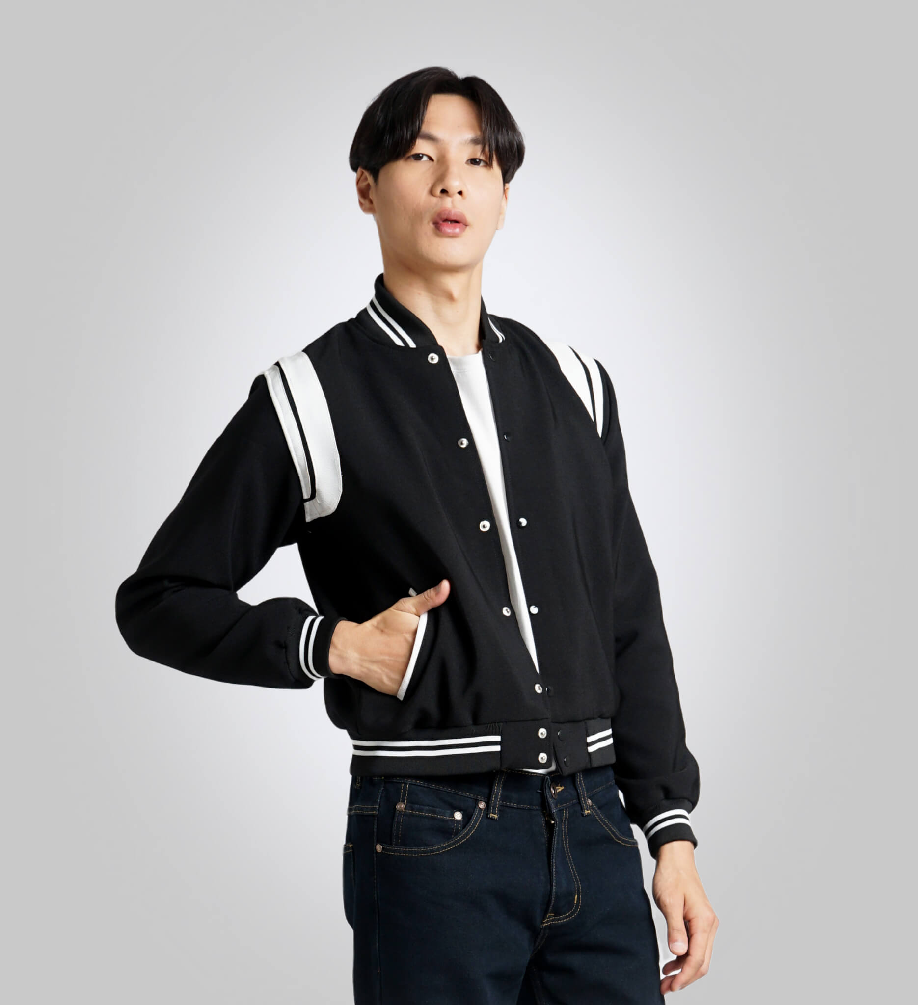 Varsity Bomber Baseball Jacket