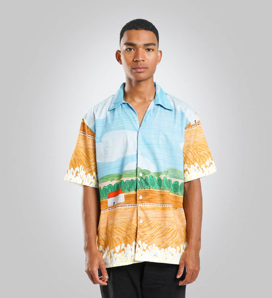 Printed Half Sleeves Shirt